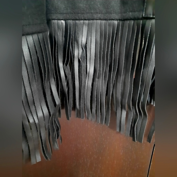 BCBG Wool Blend Poncho Style Zip Jacket - Picture 9 of 11